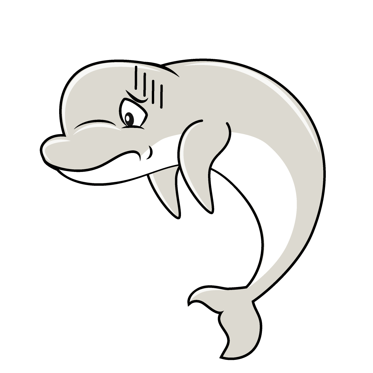 Depressed Beluga Whale