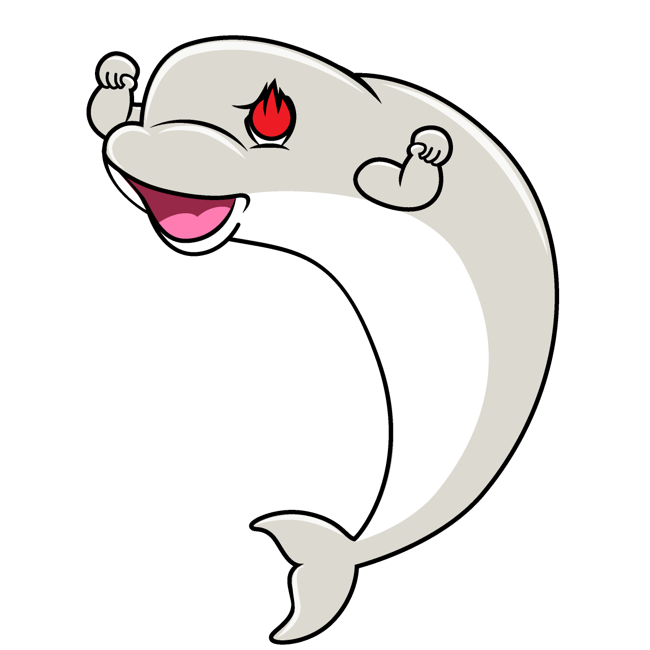 Enthusiasm Beluga Whale
