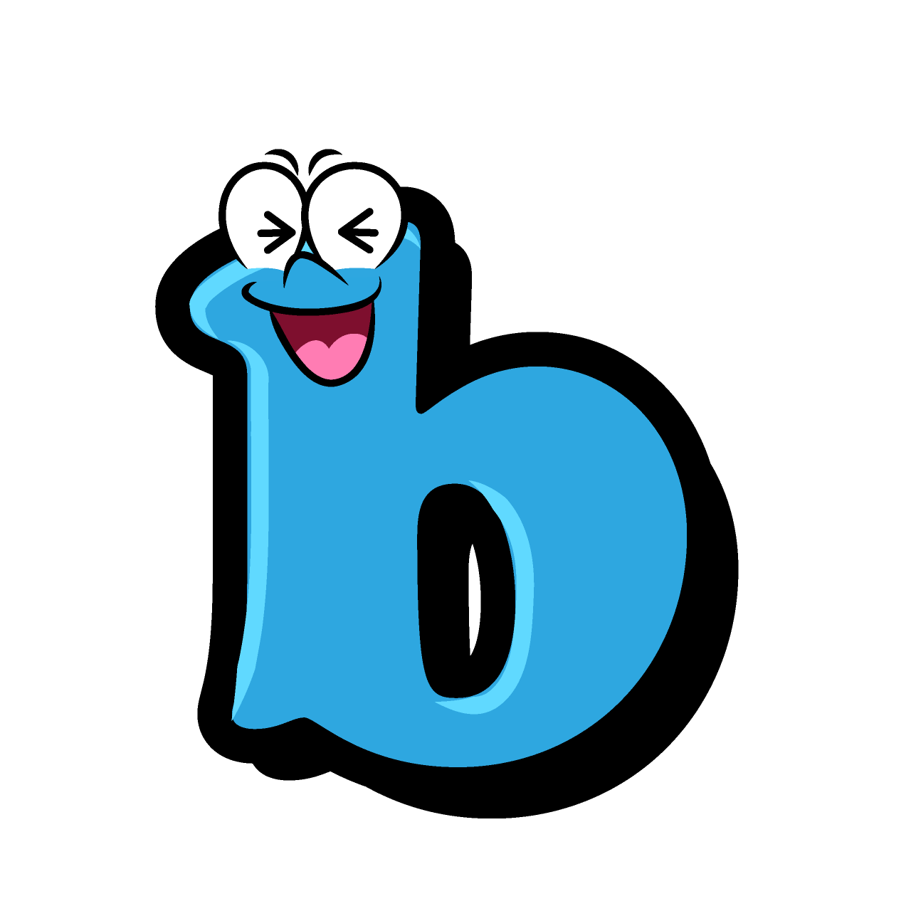 Laughing b