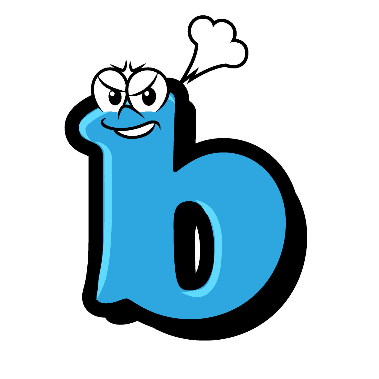 Angry b