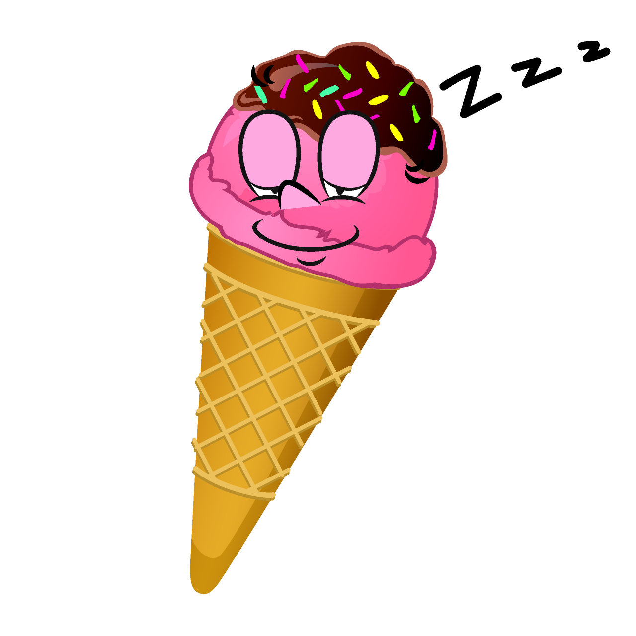 Sleeping Ice Cream