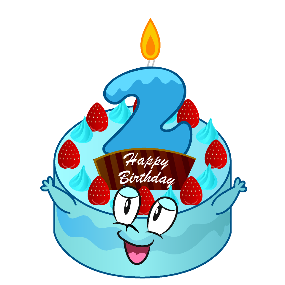 2nd Birthday Cake