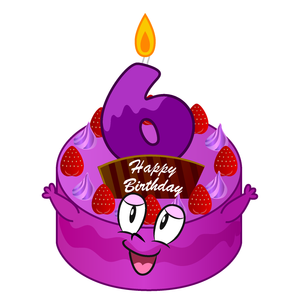 6th Birthday Cake