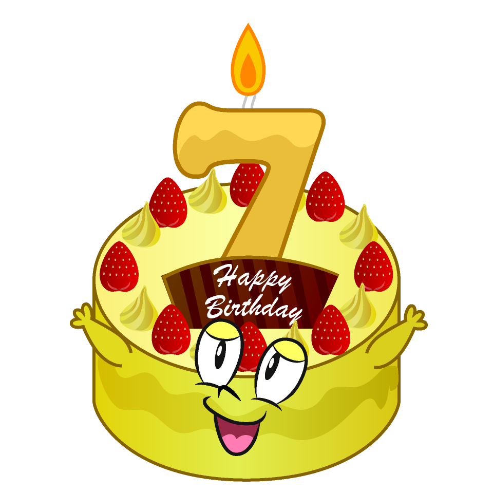 7th Birthday Cake