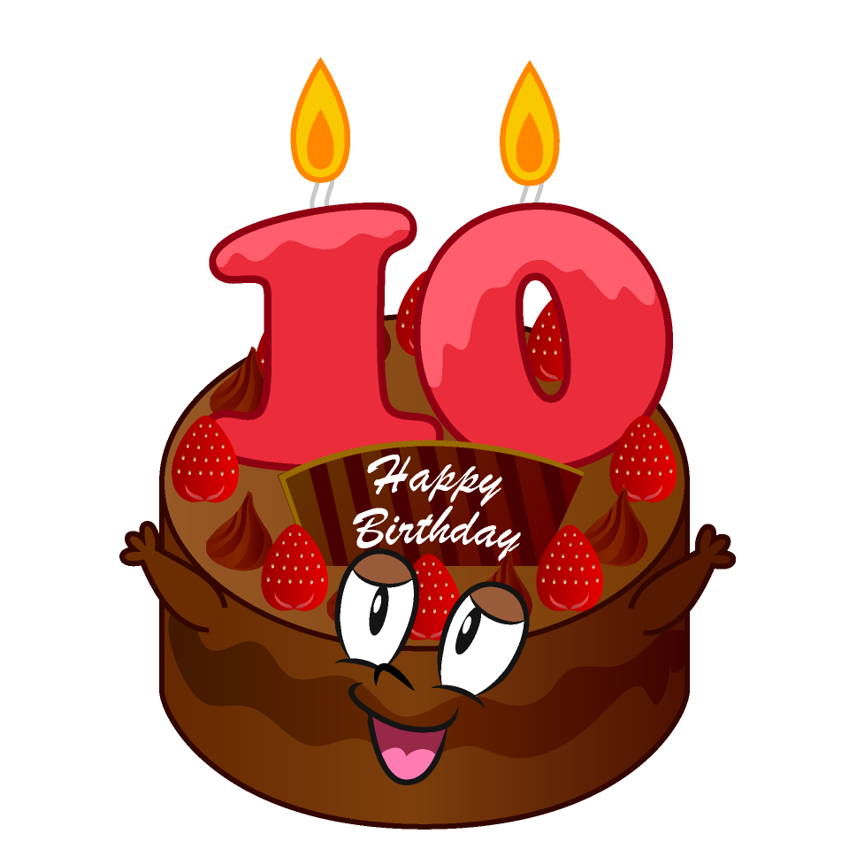 10th Birthday Cake