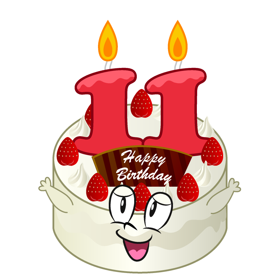 11th Birthday Cake