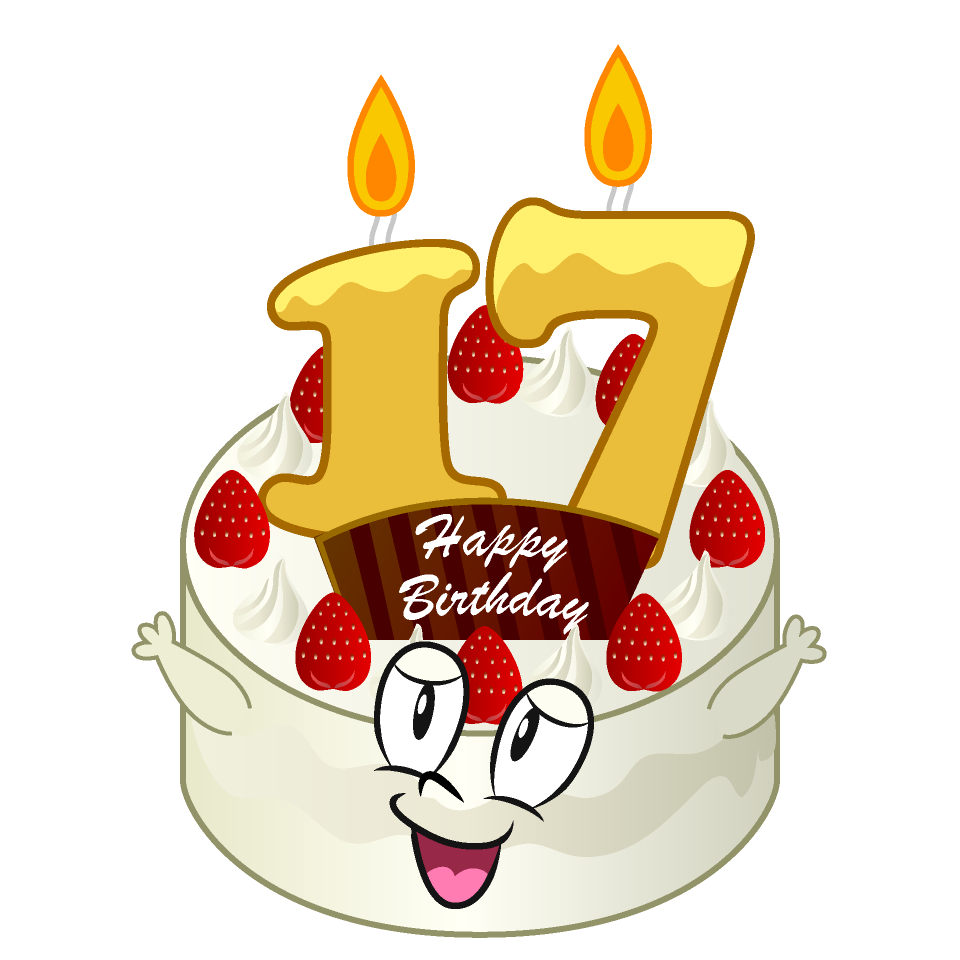 17th Birthday Cake