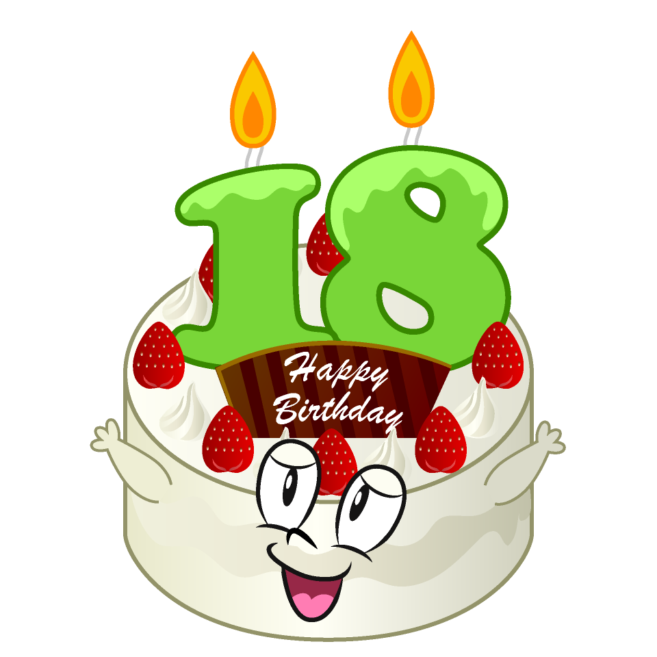 18th Birthday Cake