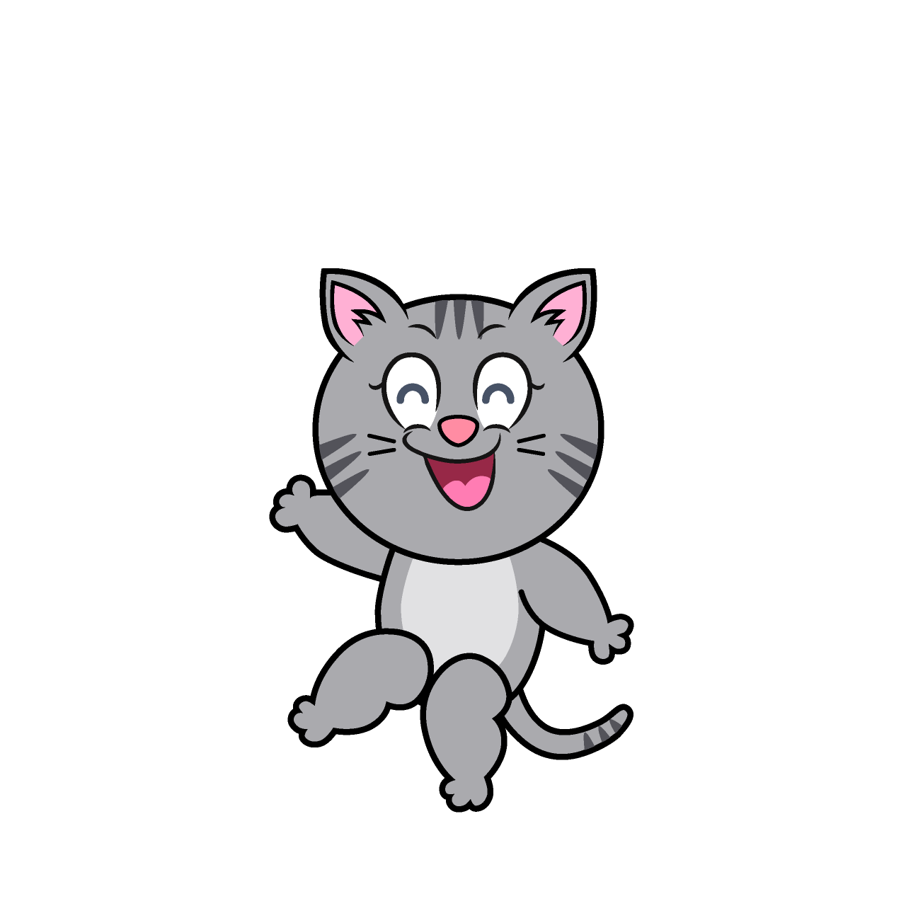 Tabby Gris Sonriente