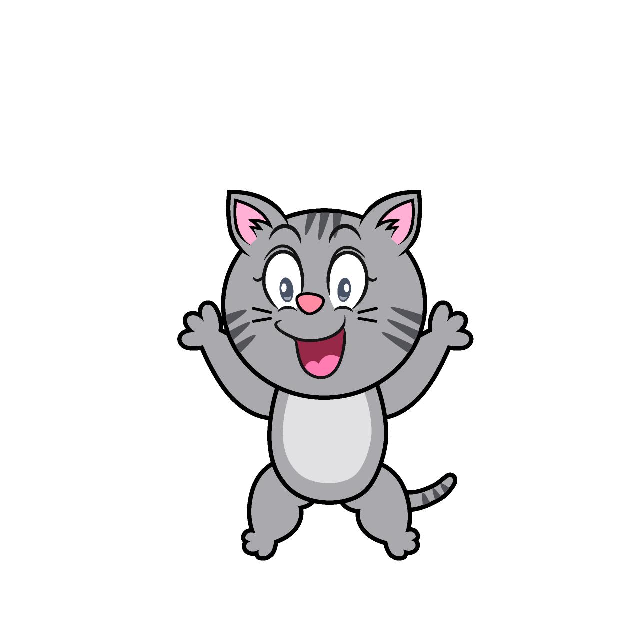Tabby Gris Sorprendida