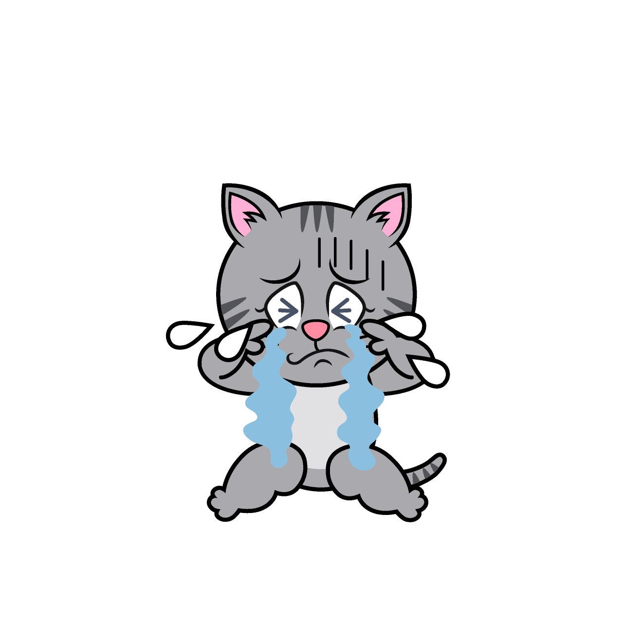 Tabby Gris Llorando