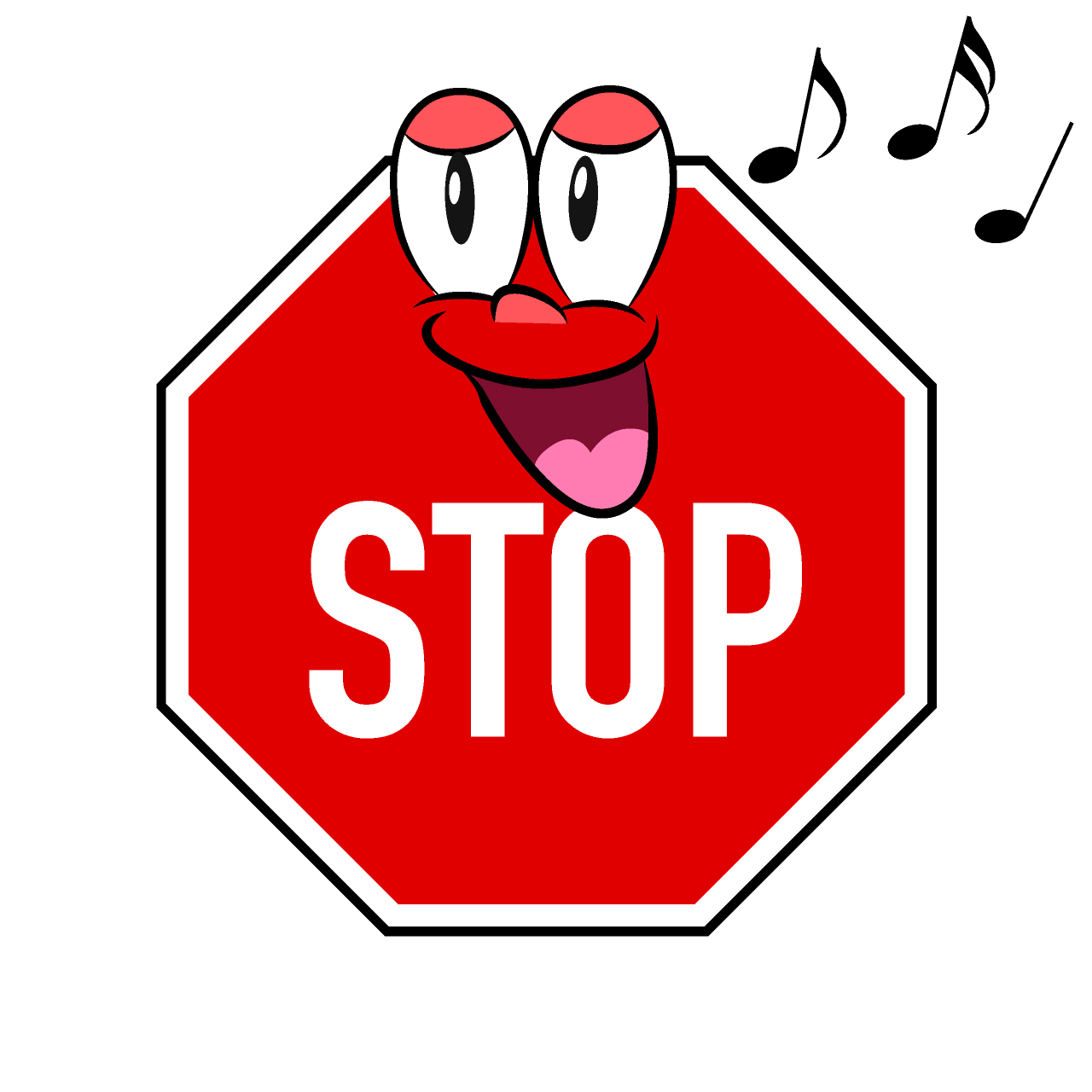 Singing Stop Sign