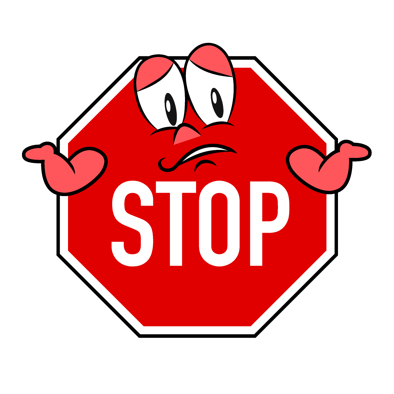Troubled Stop Sign