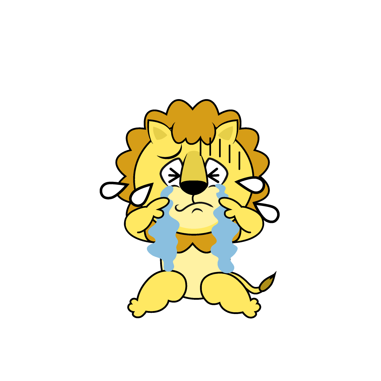Crying Lion
