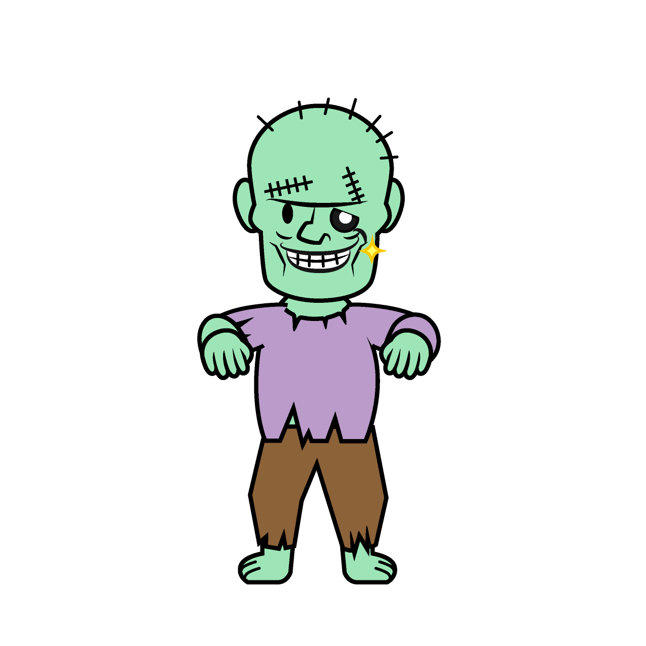 Grinning Zombie