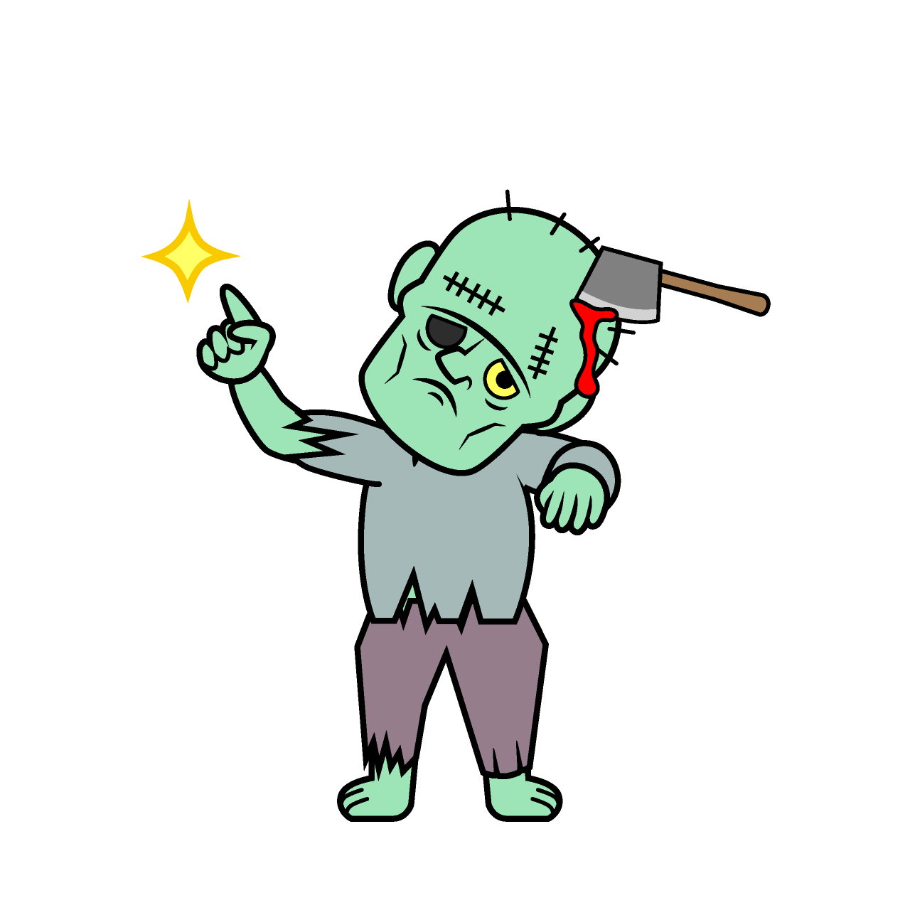 Posing Zombie