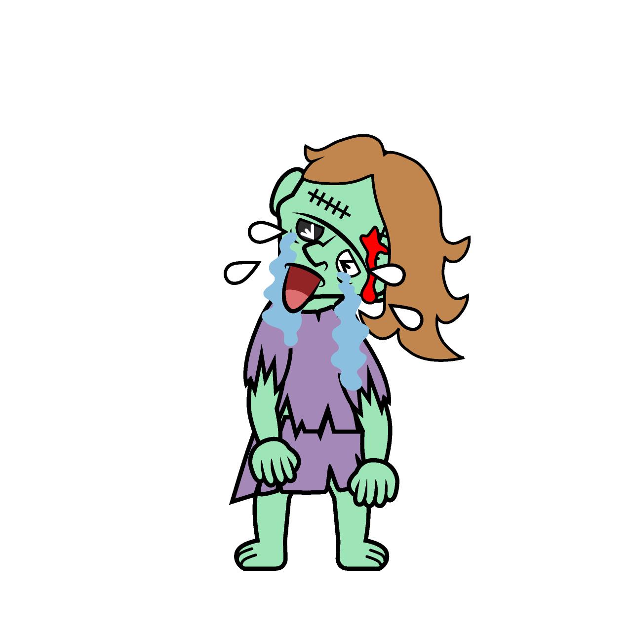Crying Zombie