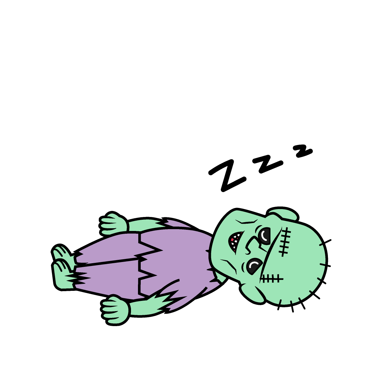 Sleeping Zombie