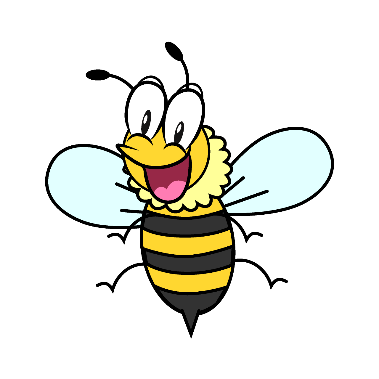 Surprised Honey Bee