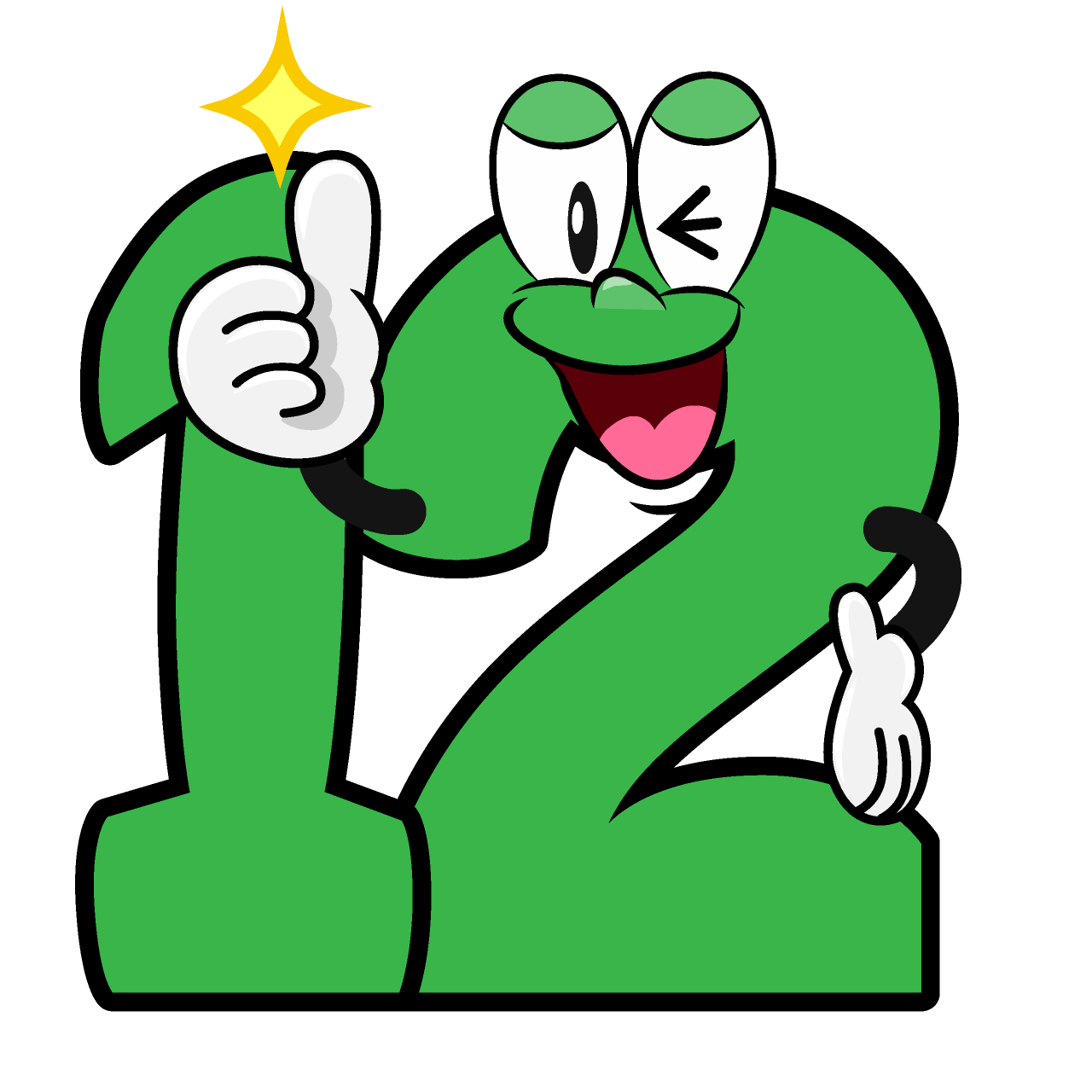 Thumbs up Number 12