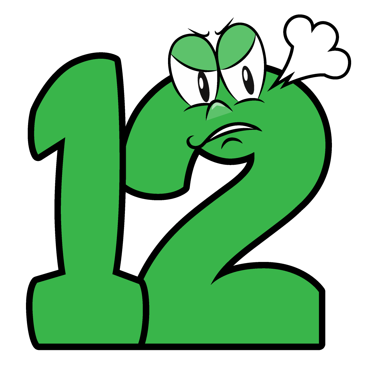 Angry Number 12