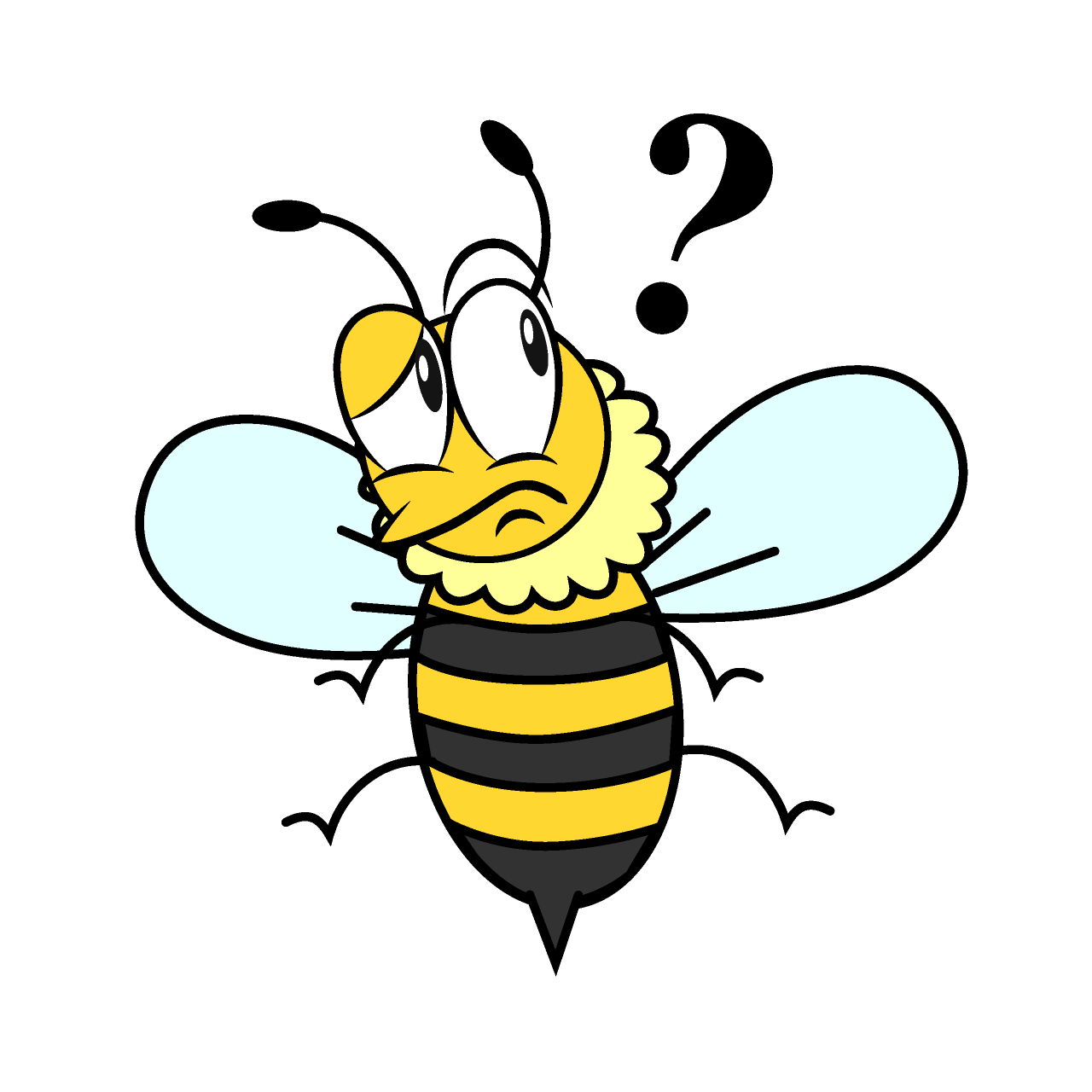 Thinking Honey Bee