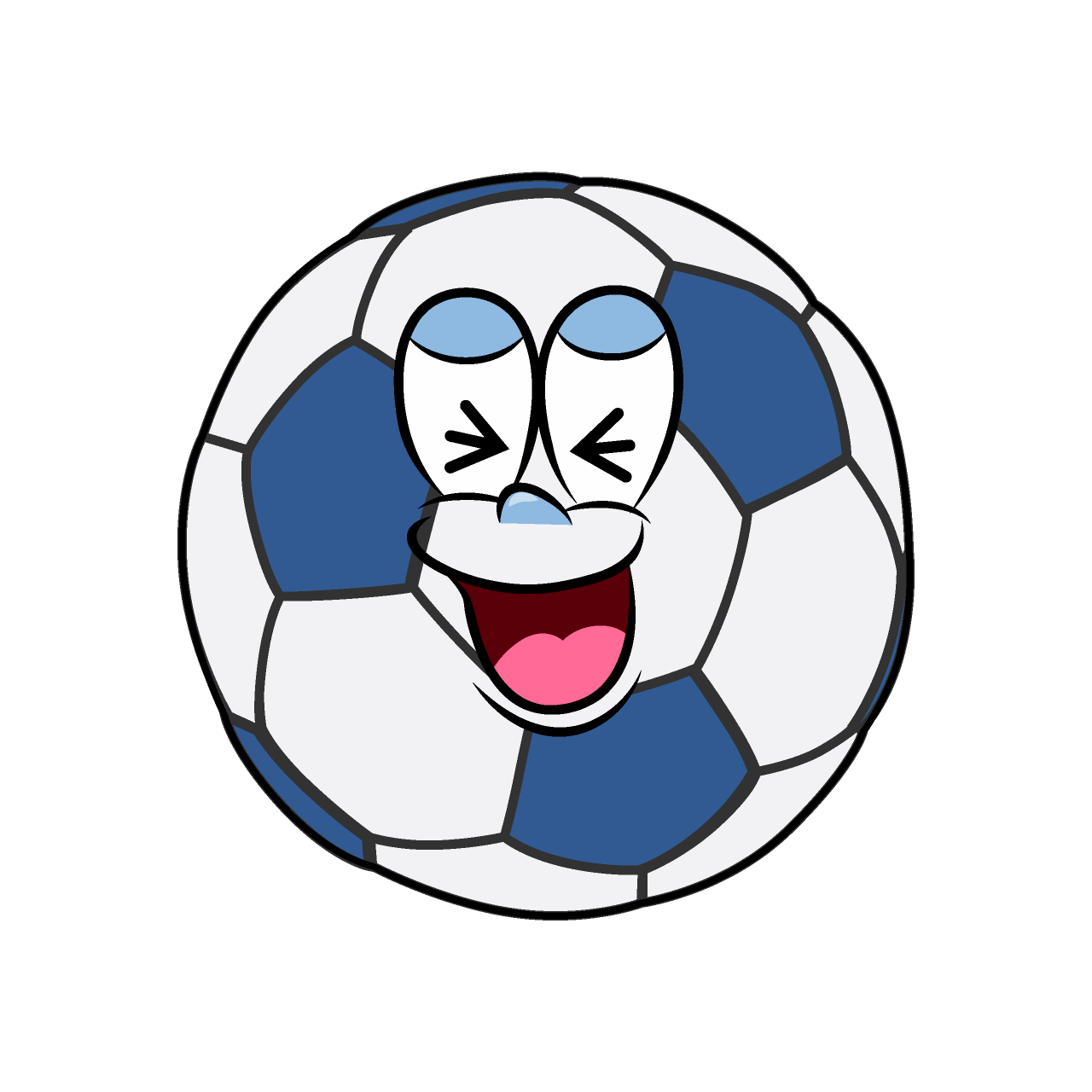 Laughing Soccer Ball