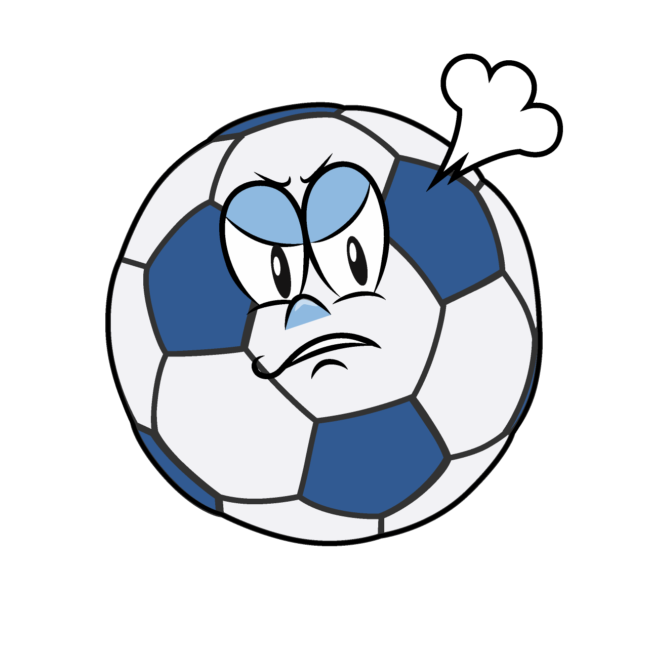 Angry Soccer Ball
