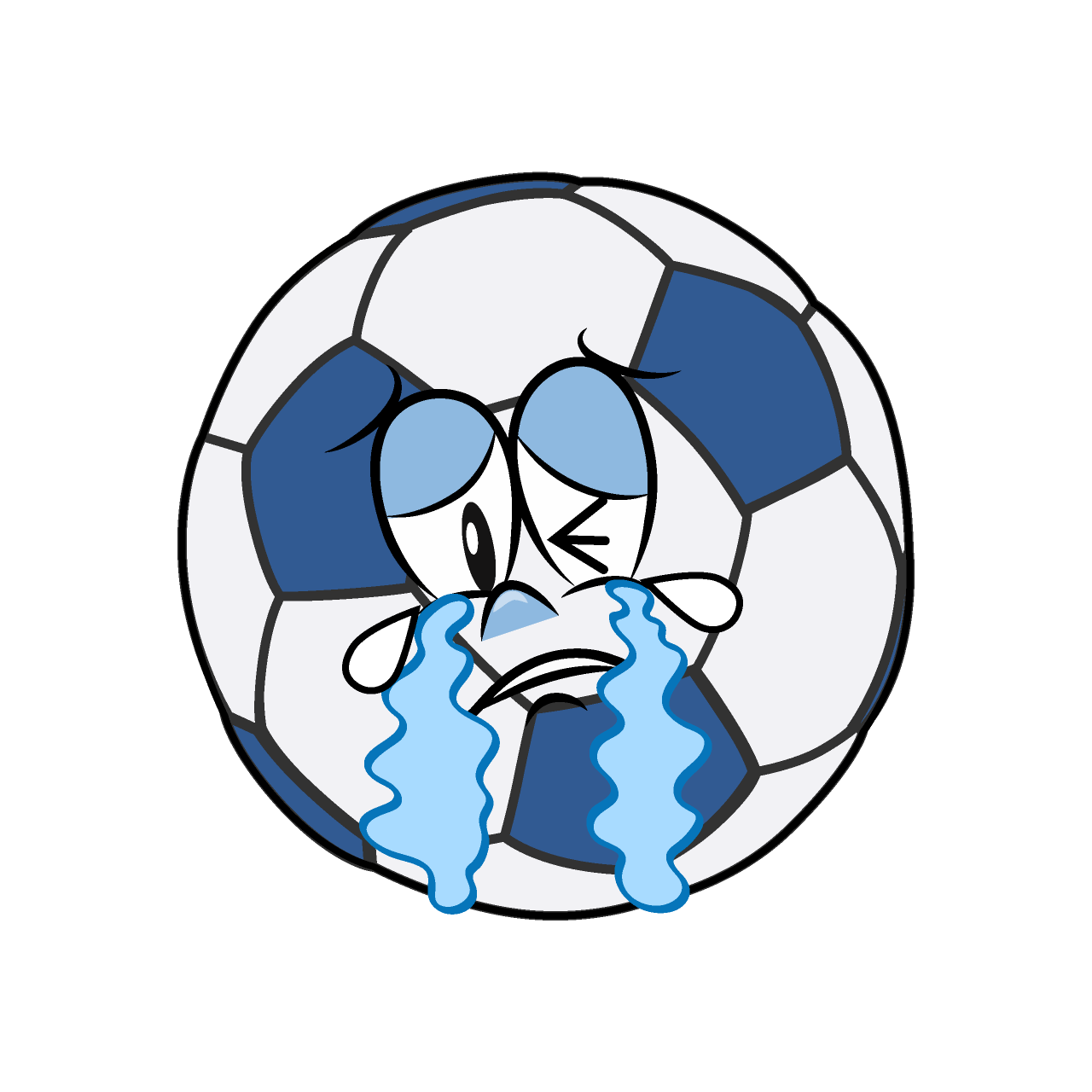 Crying Soccer Ball