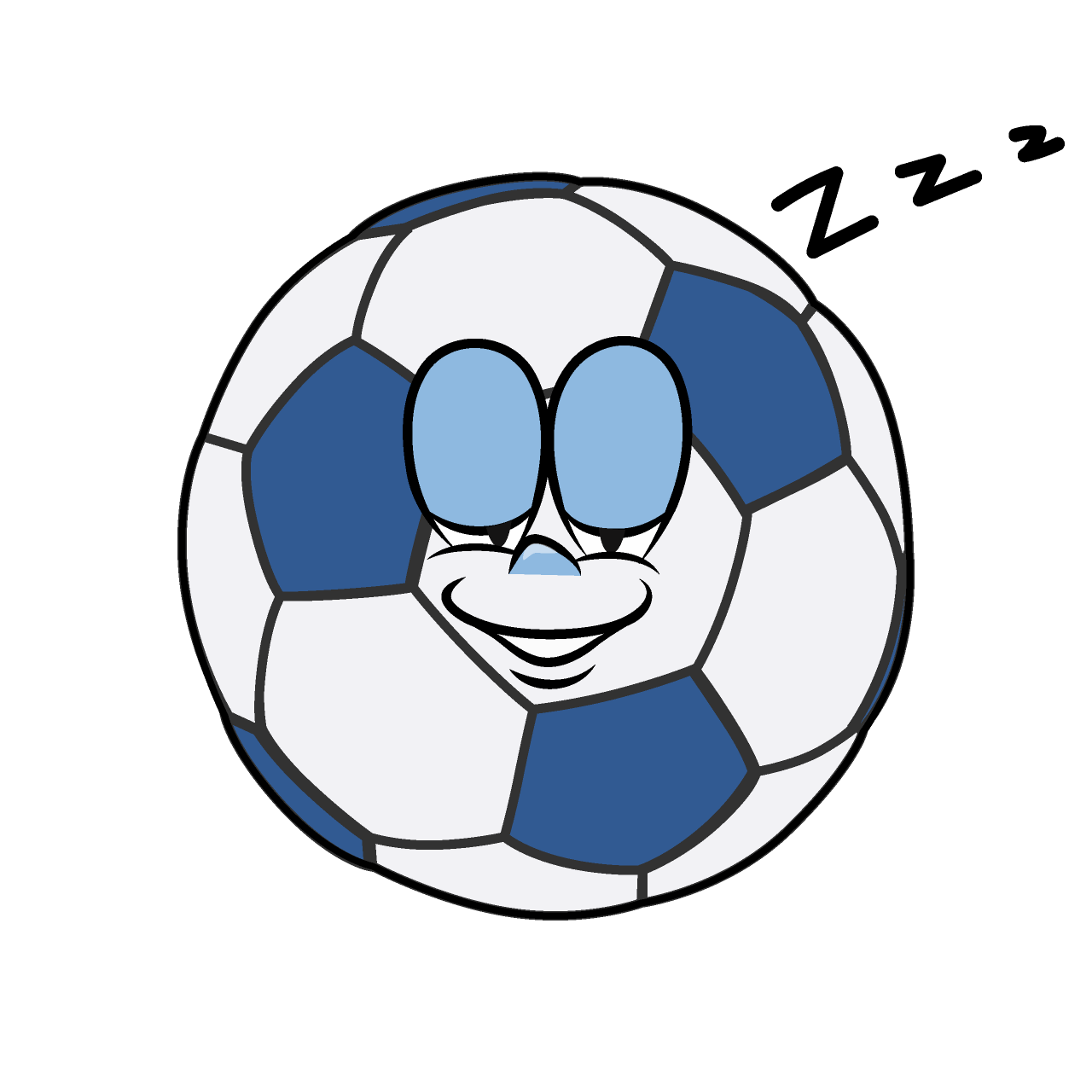 Sleeping Soccer Ball