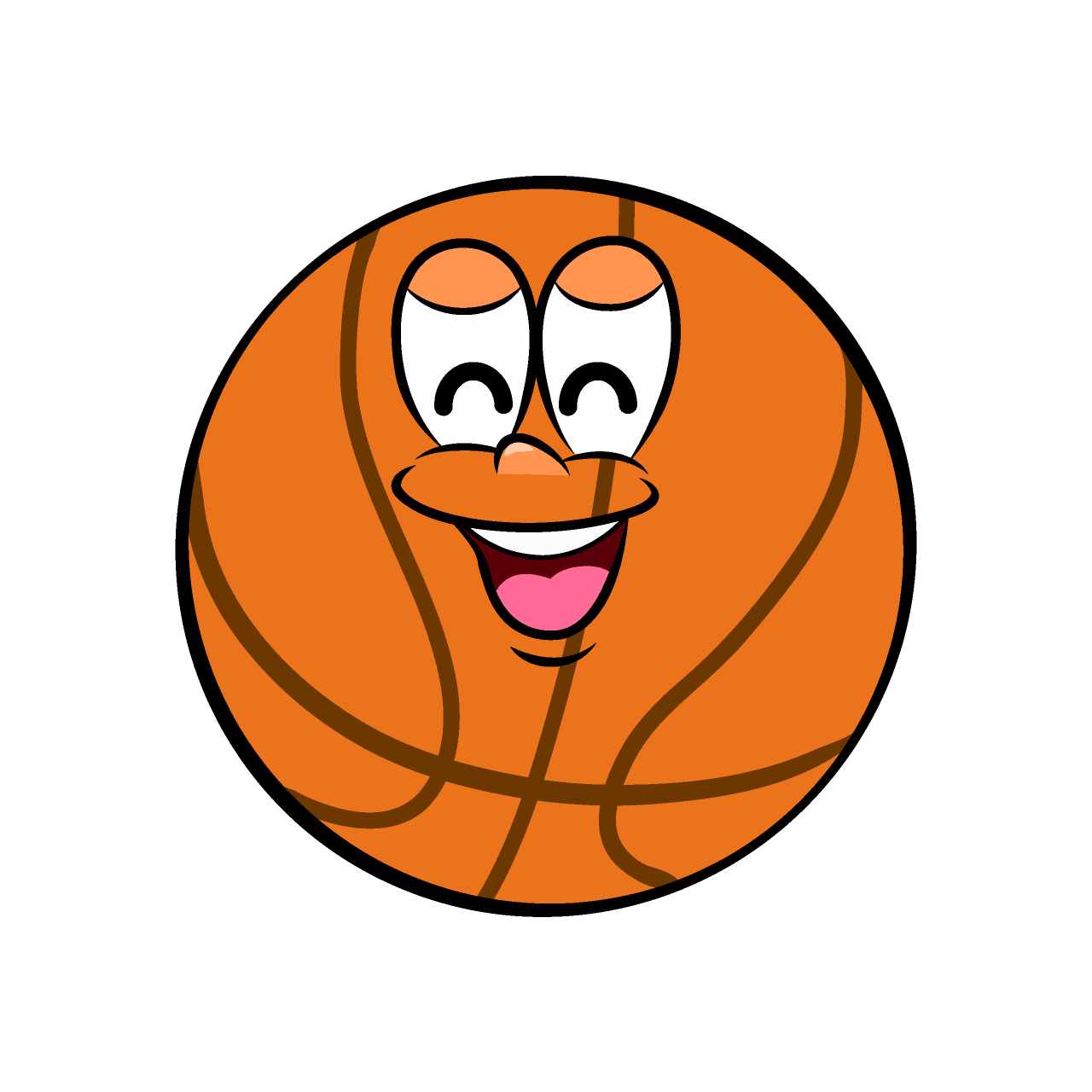 Smiling Basketball
