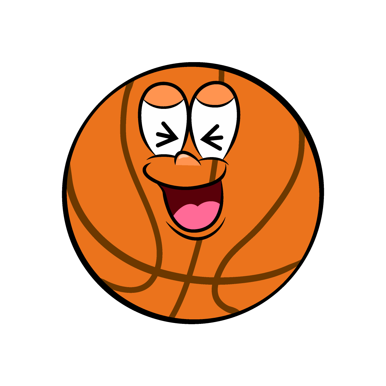 Laughing Basketball