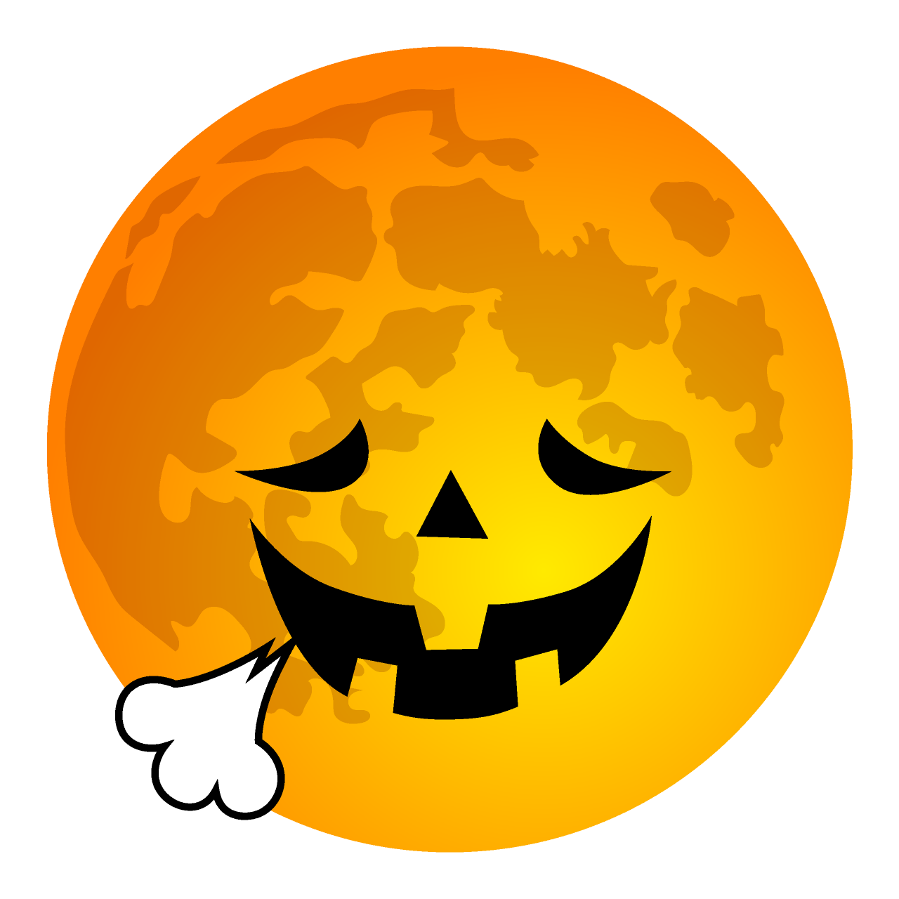 Relaxing Halloween Moon