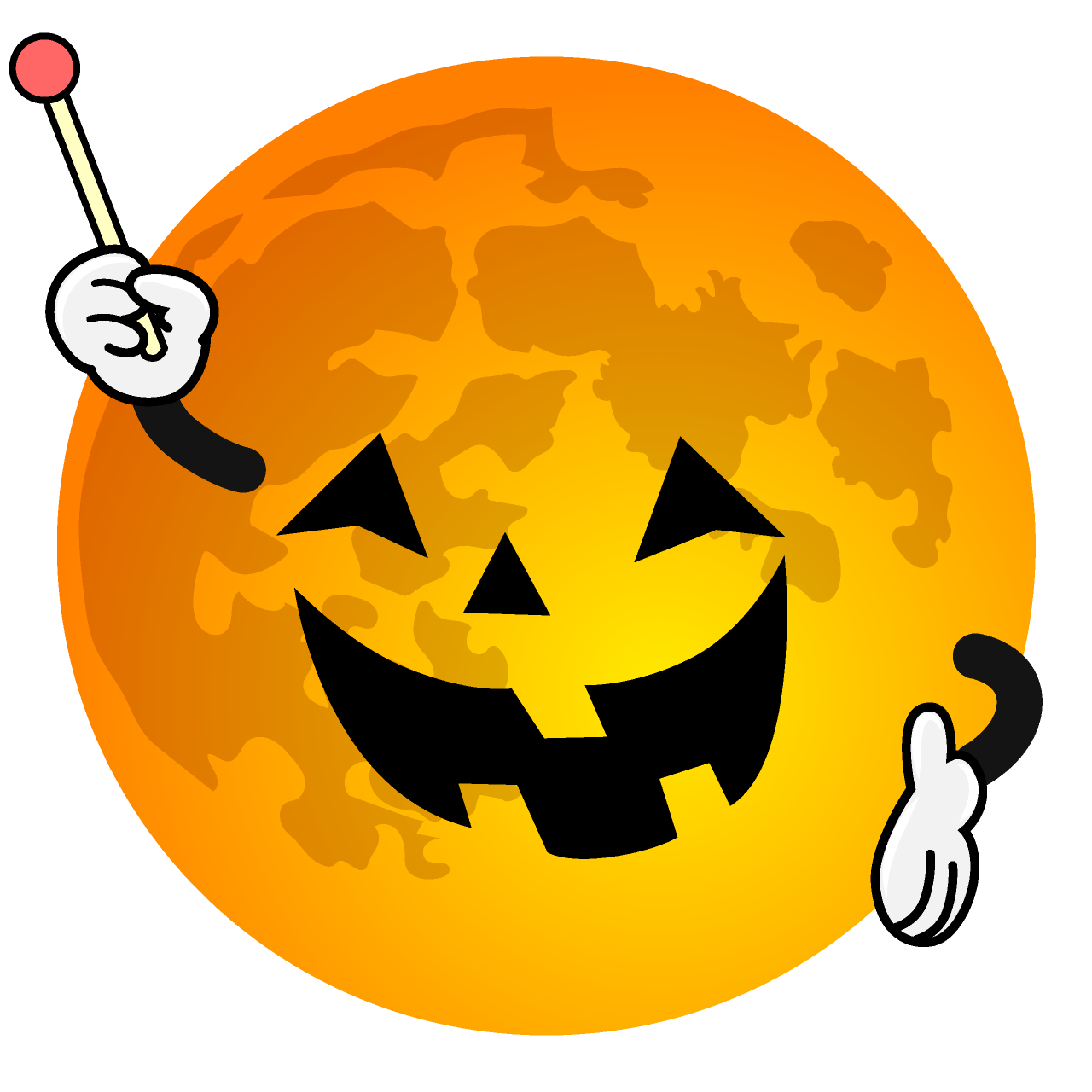 Speaking Halloween Moon