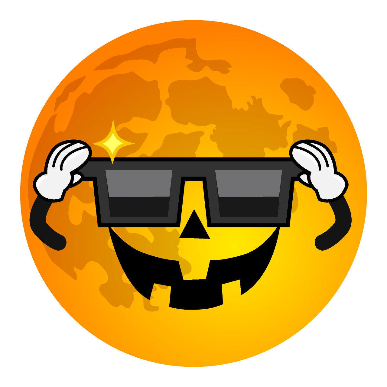 Cool Halloween Moon
