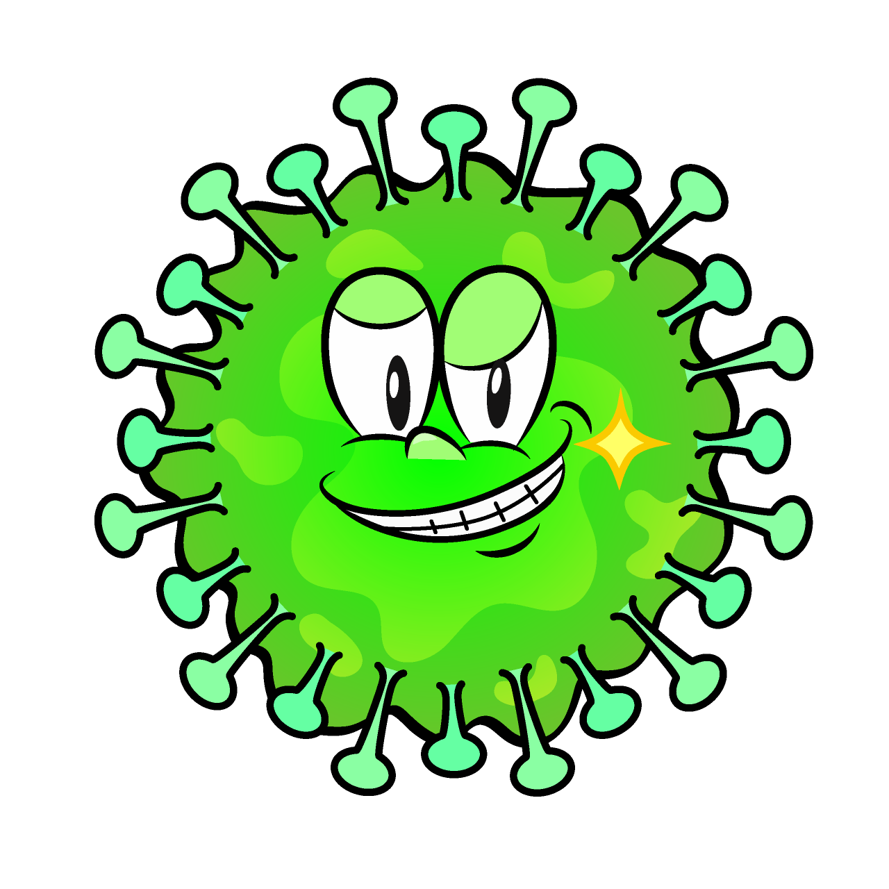 Grinning Tooth Bacteria