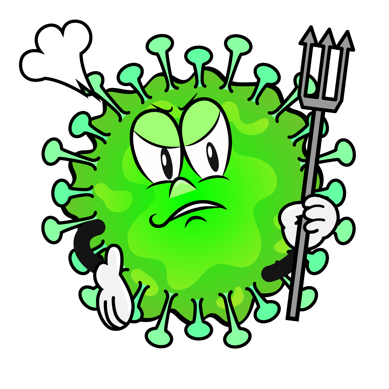 Angry Tooth Bacteria