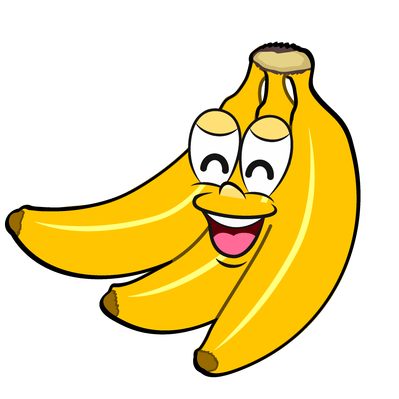 Smiling Bunch of Bananas