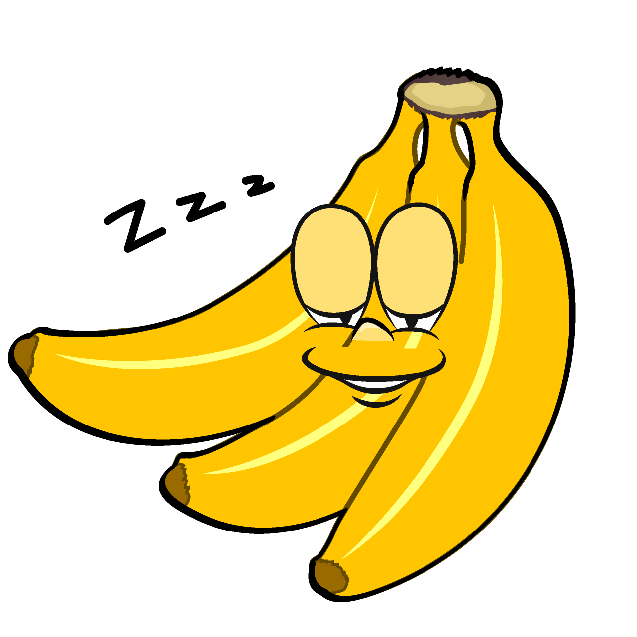 Sleeping Bunch of Bananas