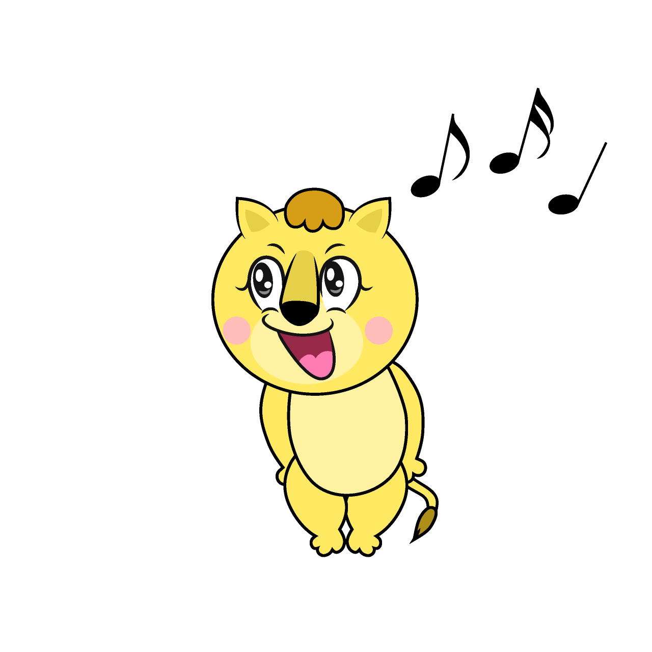 Singing Lila Lion
