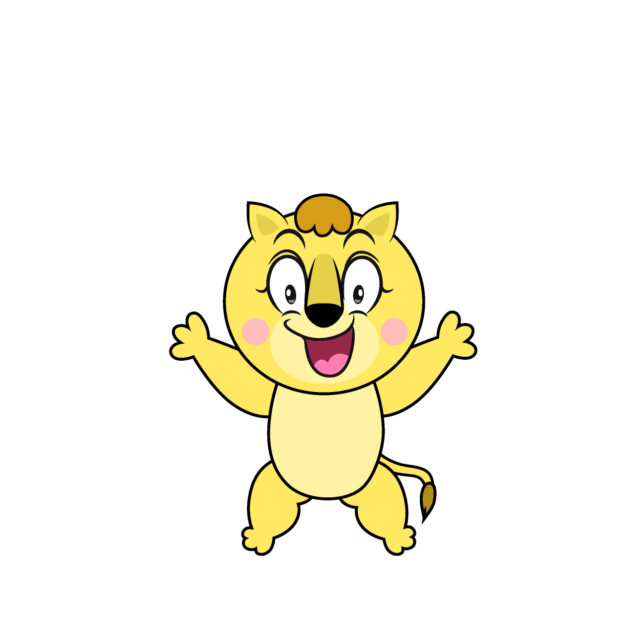 Surprising Lila Lion