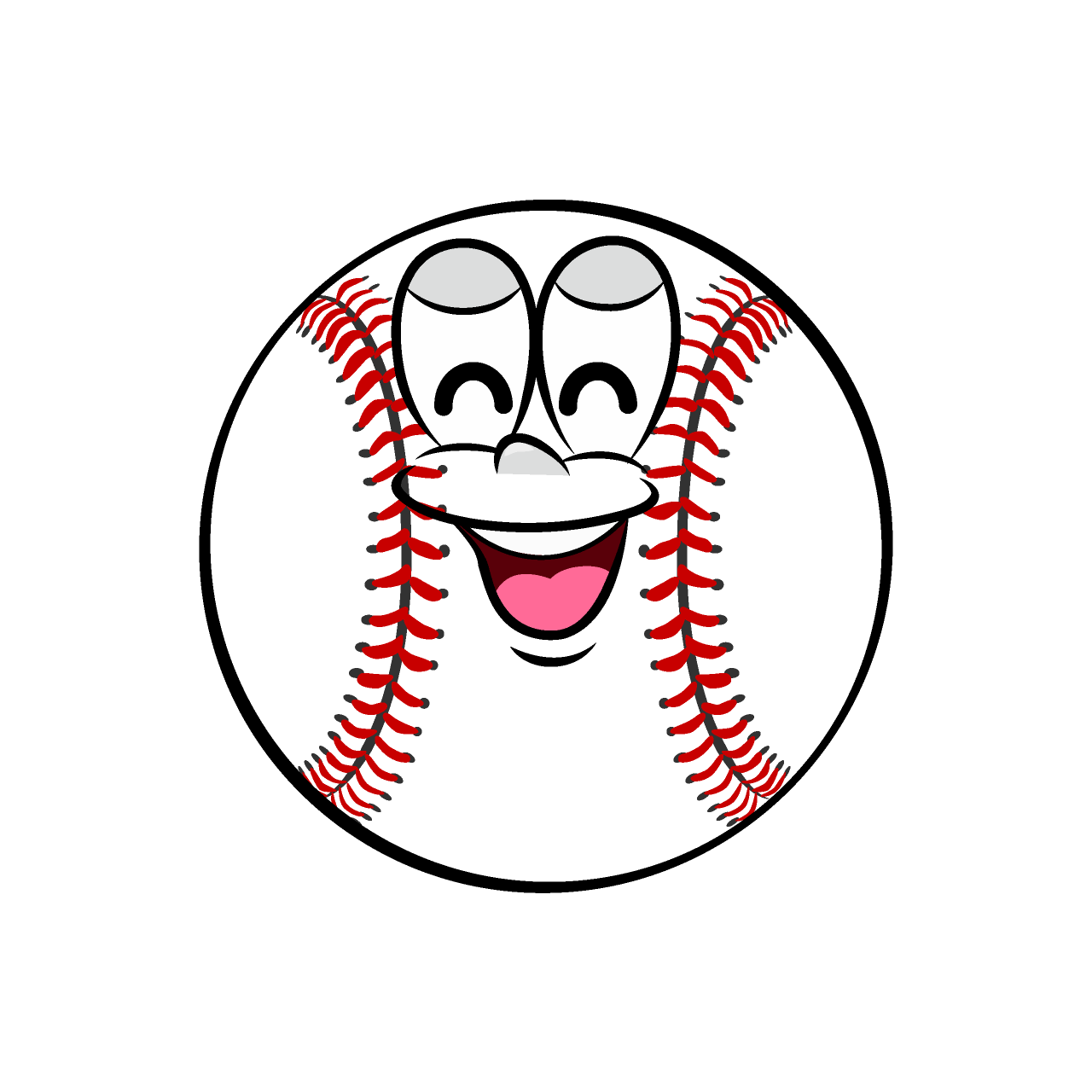 Smiling Baseball