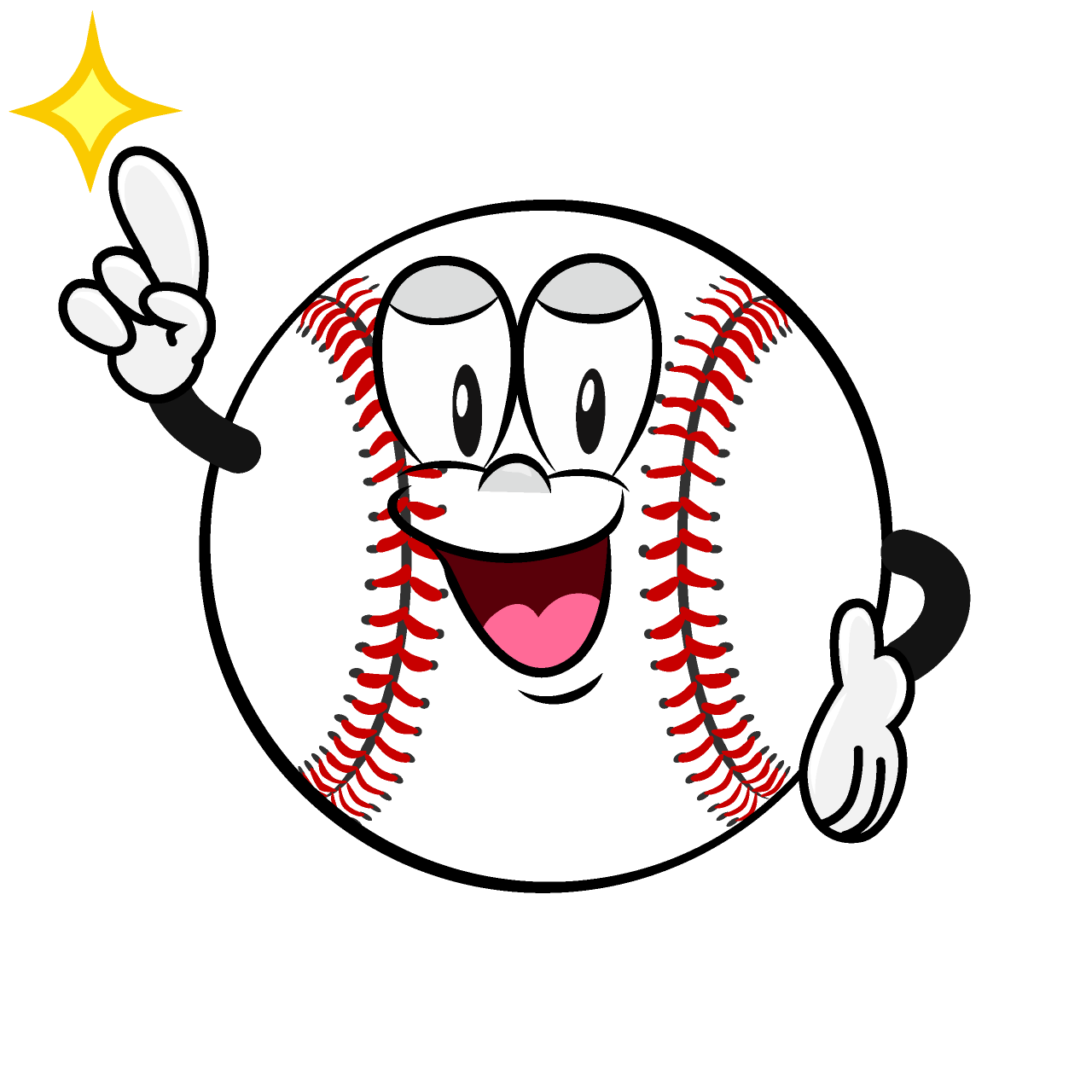 Posing Baseball