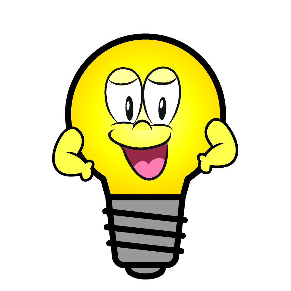 Confident Light Bulb