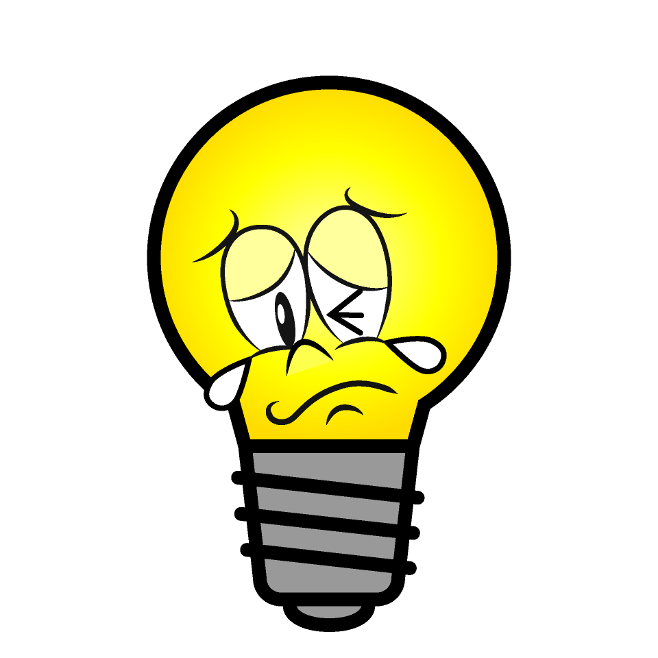 Crying Light Bulb