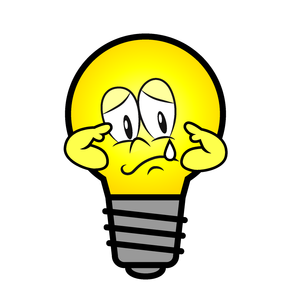 Sobbing Light Bulb