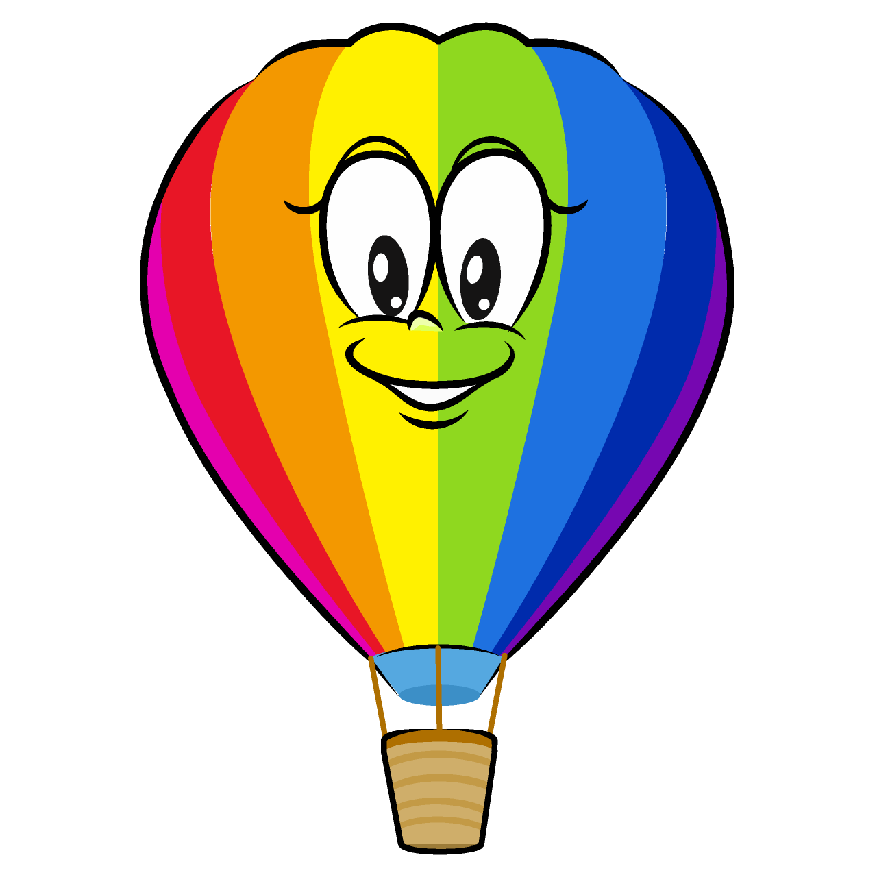 Rainbow Airballoon