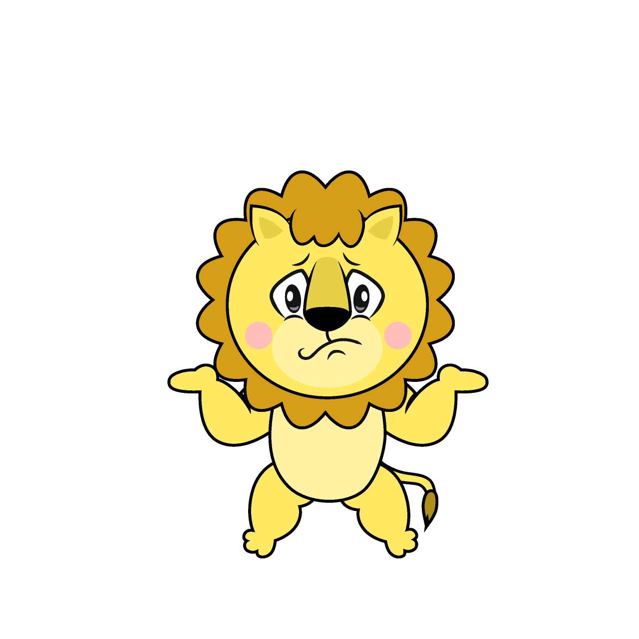 Troubled Lion