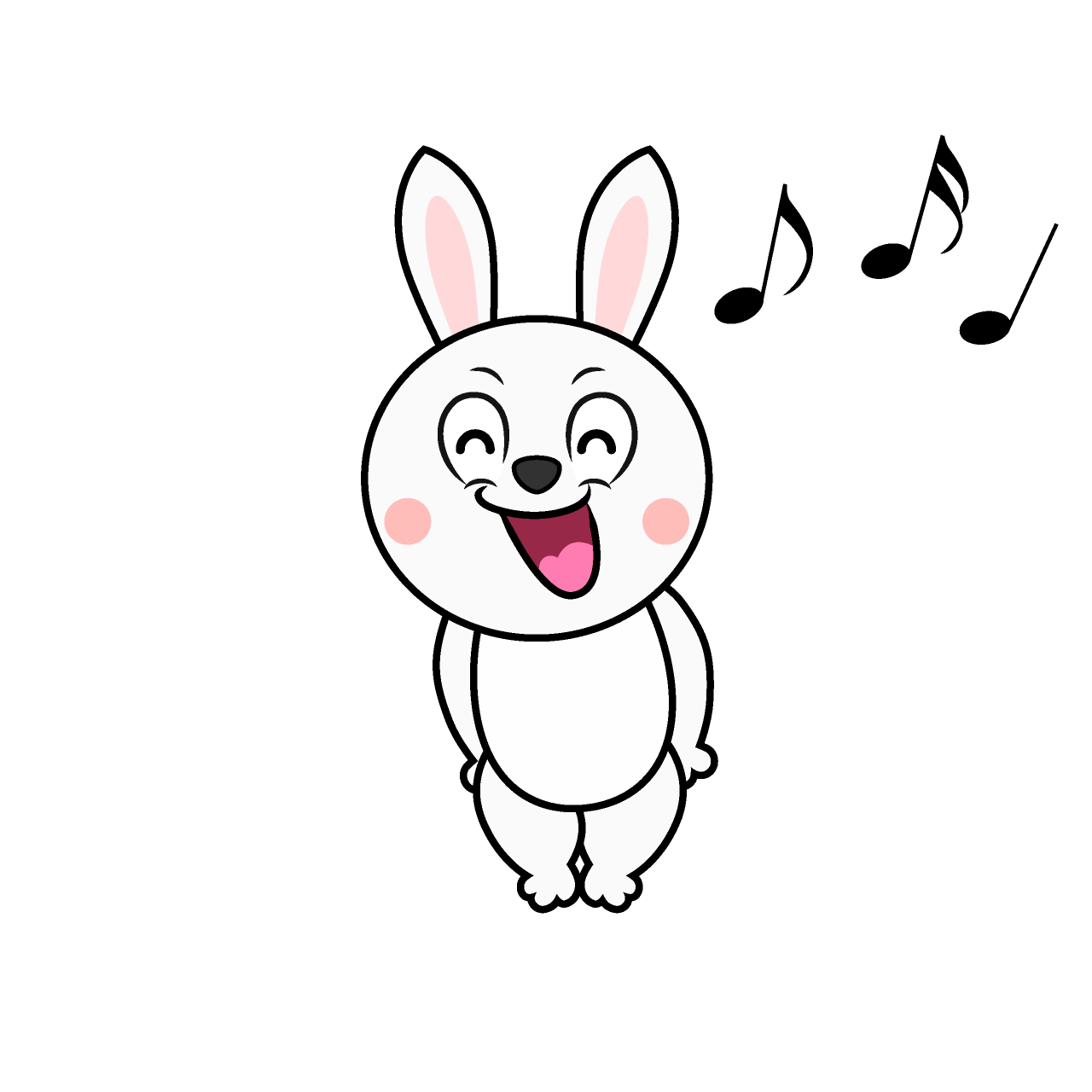 Singing White Rabbit