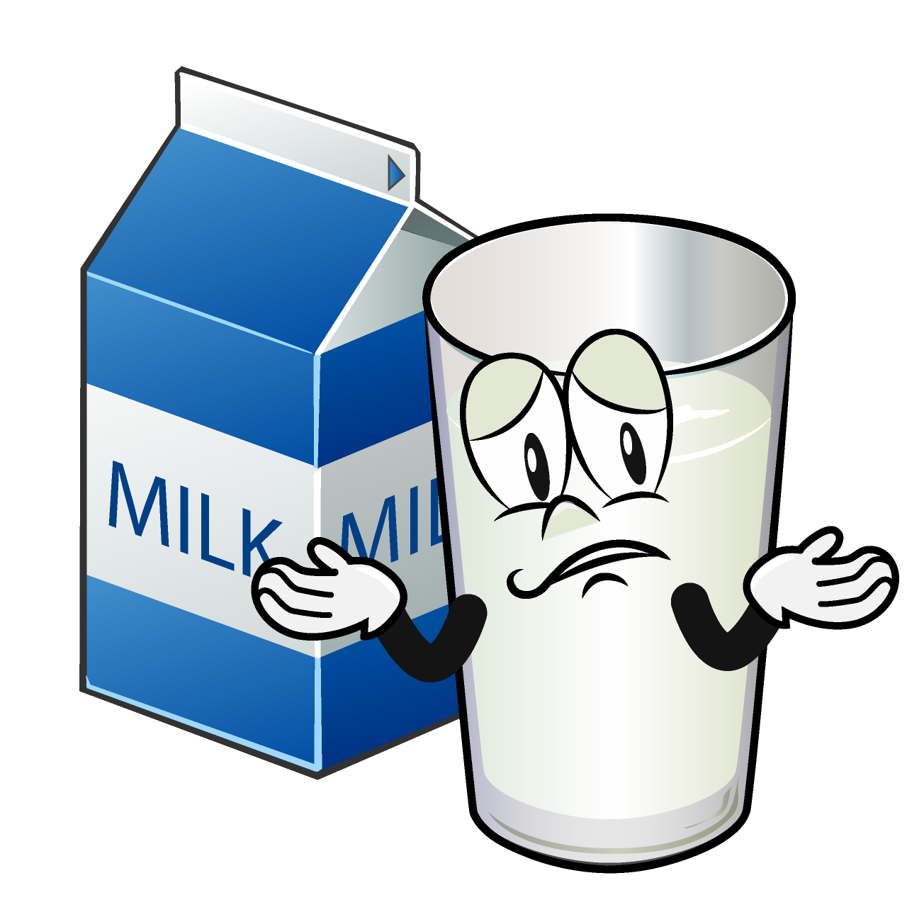 Leche Preocupado